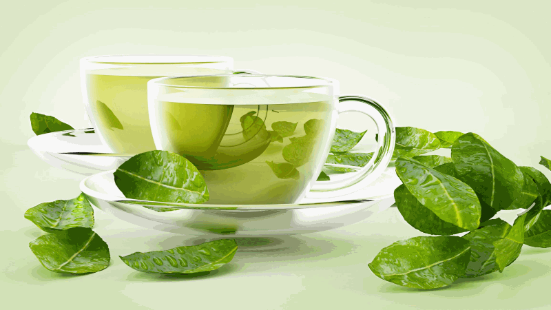چای سبز برای درمان تاول پا
