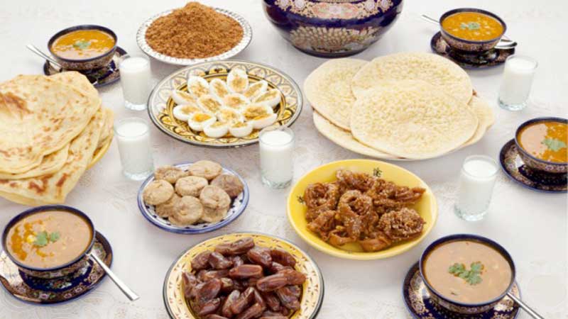 اهمیت سبک غذا خوردن در ماه رمضان