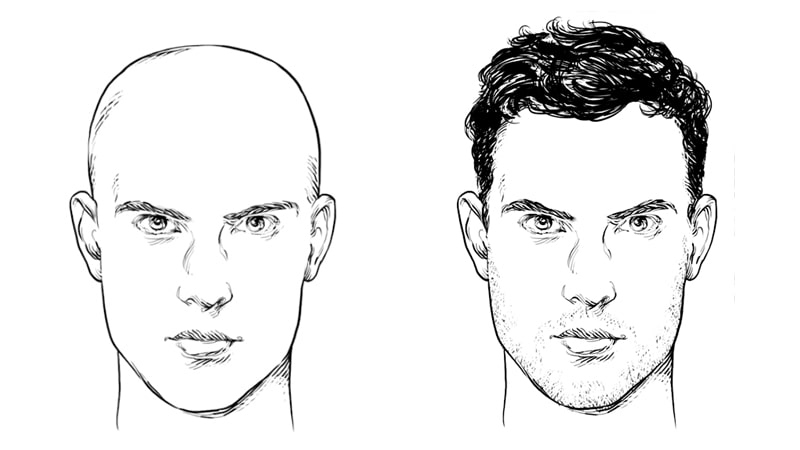 مدل موی مردانه برای صورت مستطیلی