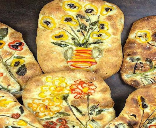 طرز تهیه نان فوکاسیا