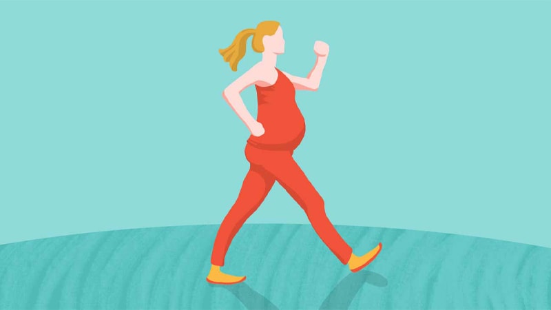 آیا ورزش شدید در سه ماهه سوم بارداری بی خطر است؟