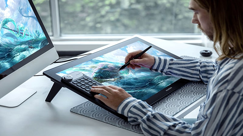 Huion Kamvas Pro 24 (4k): بهترین رزولوشن