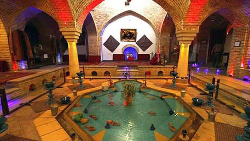 موزه ی حمام قلعه در همدان